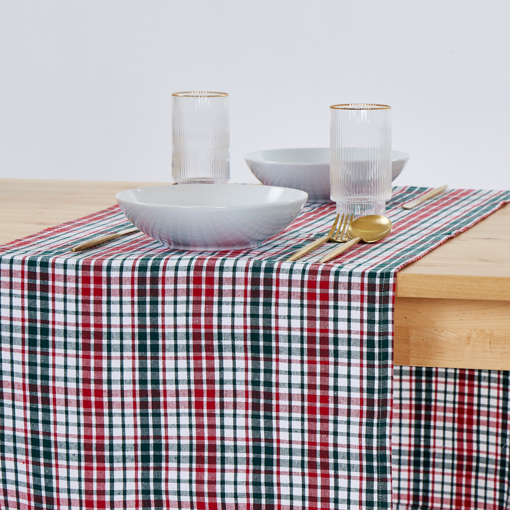 Ensemble de chemin de table en coton (2 unités) 