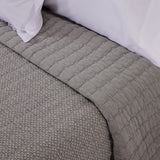 Harper grey cotton quilt