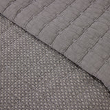 Harper grey cotton quilt
