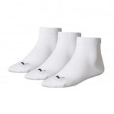 PUMA QUARTER PLAIN BLANCO 3 PARES