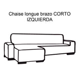 FUNDA DE SOFÁ CHAISE LONGUE B/CORTO GLAMOUR
