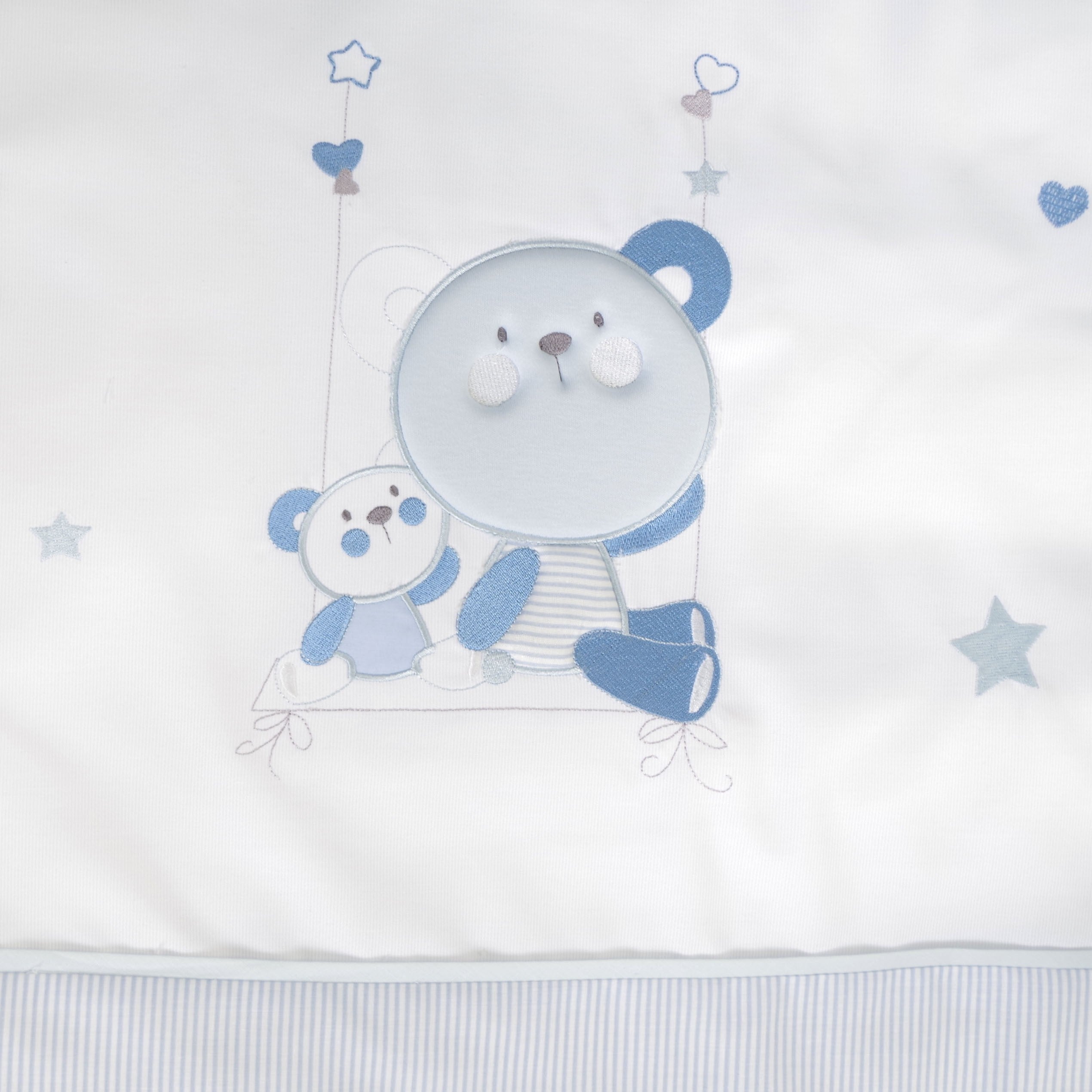 COORDINADO CUNA 121 BCO/AZUL
