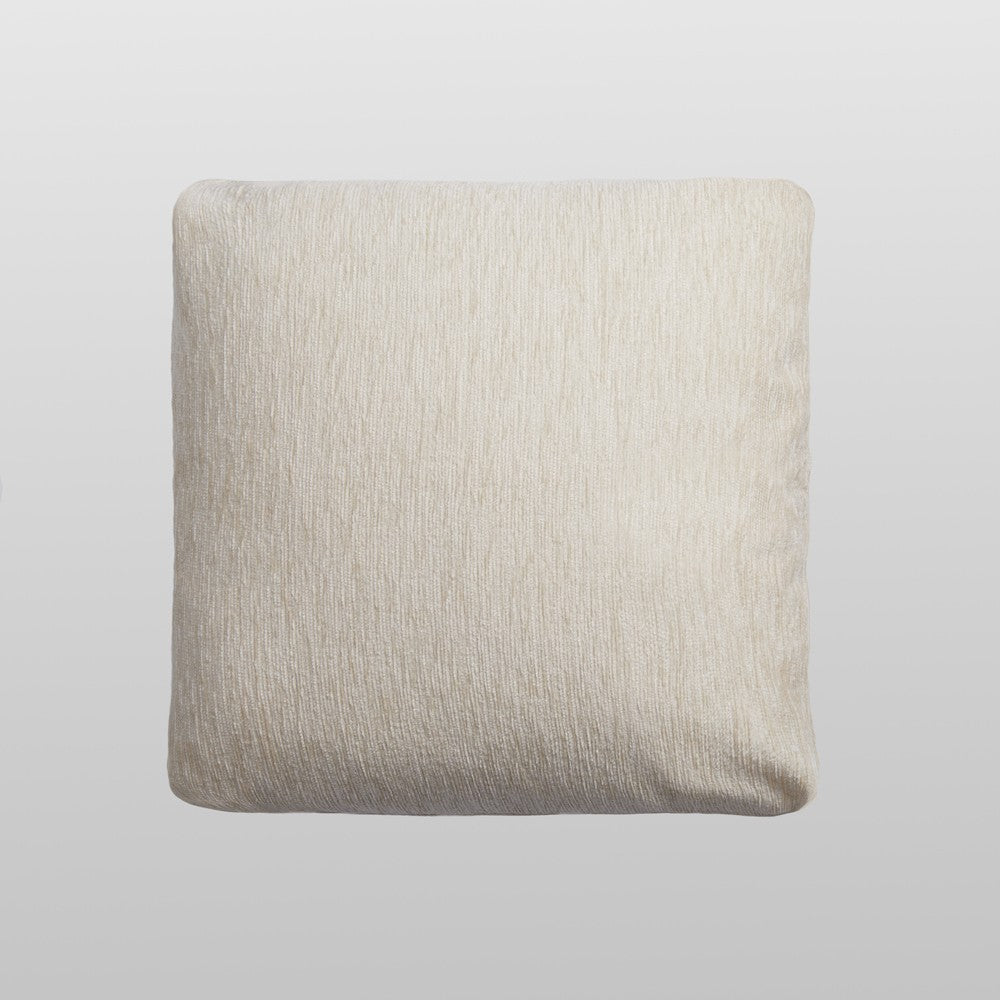 FUNDA DE COJIN CHENILLA CRUDA