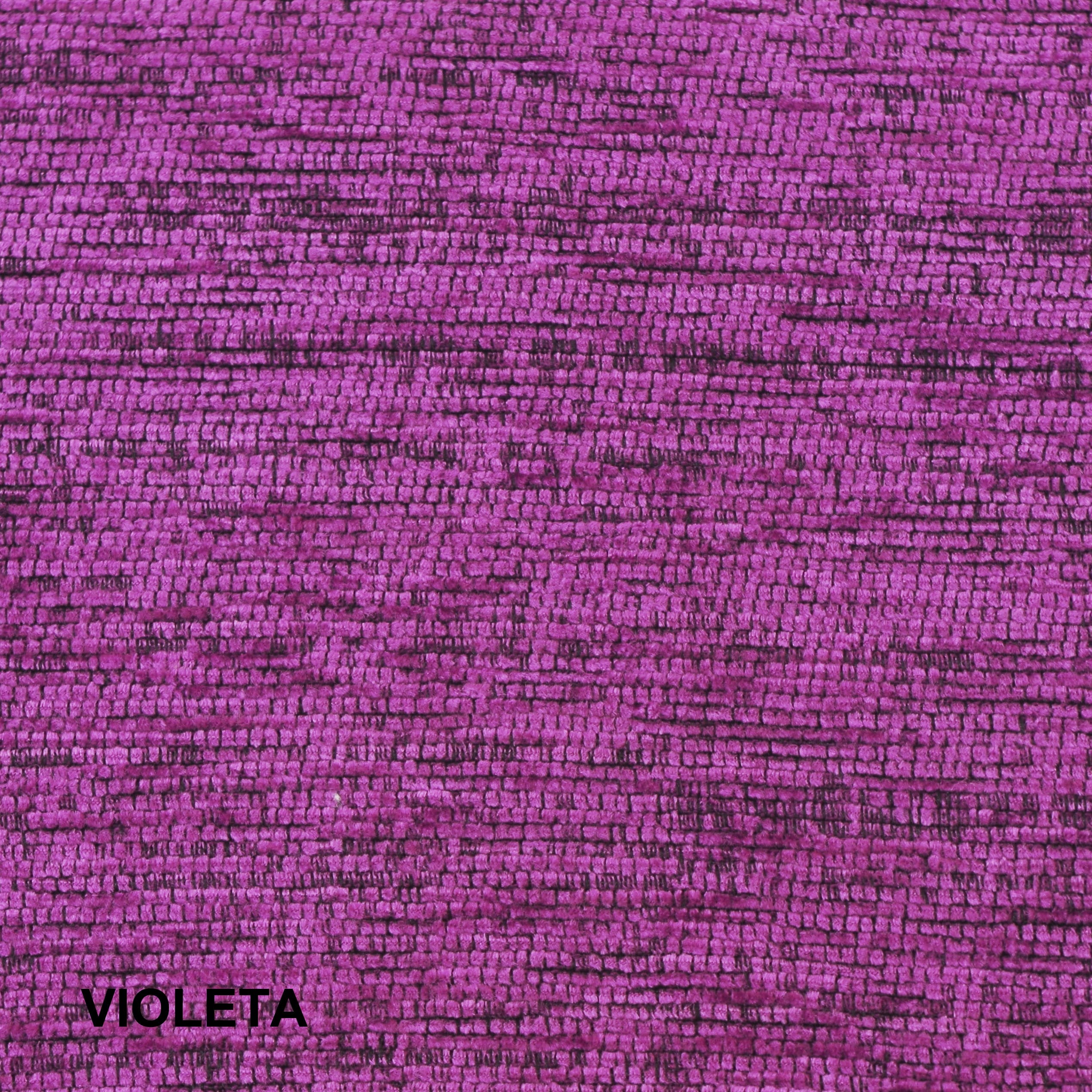 FUNDA DE COJÍN CHENILLA VIOLETA