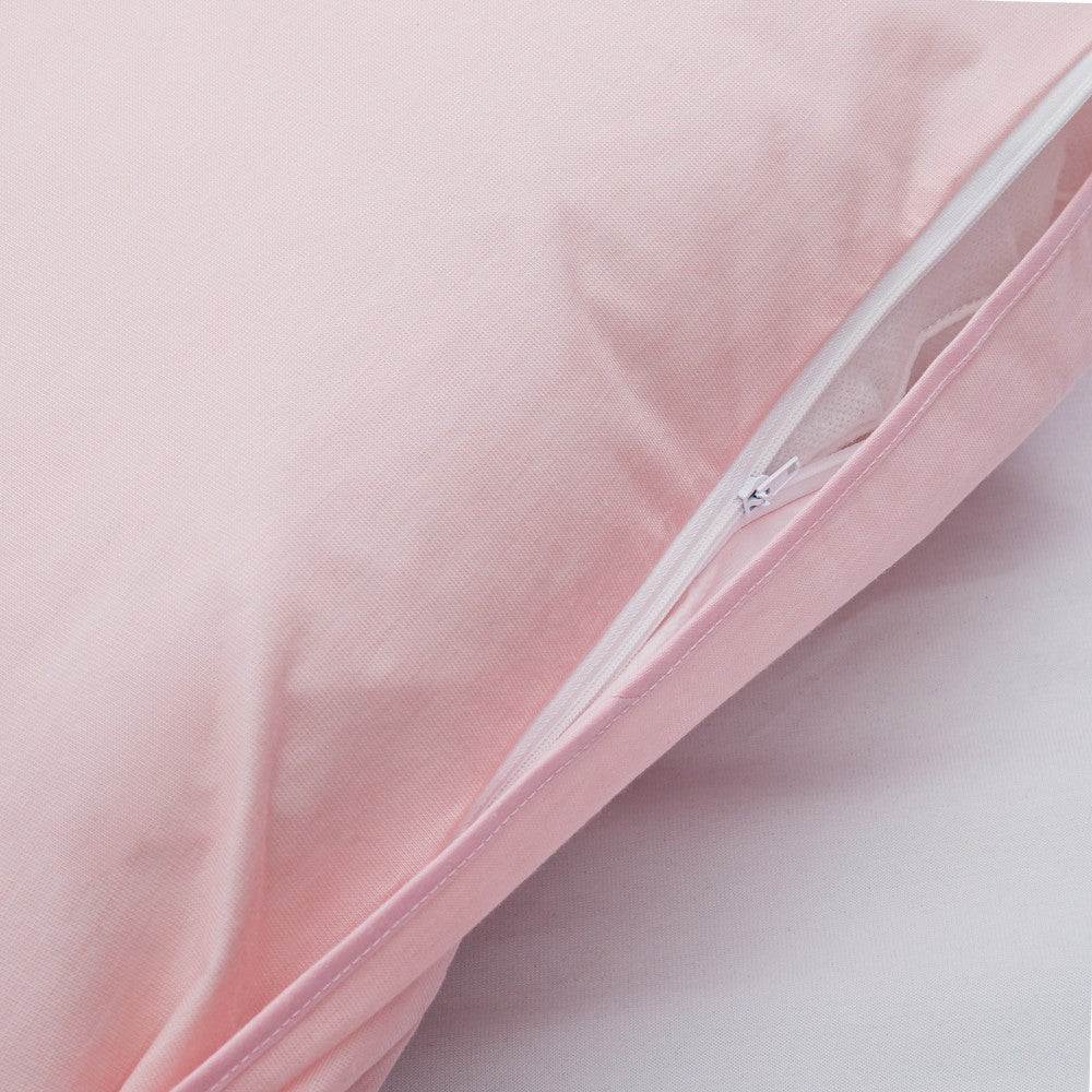 FUNDA ALMOHADA TENCEL ROSA