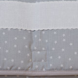 Cambiador plegable panamá estrellas bco/gris