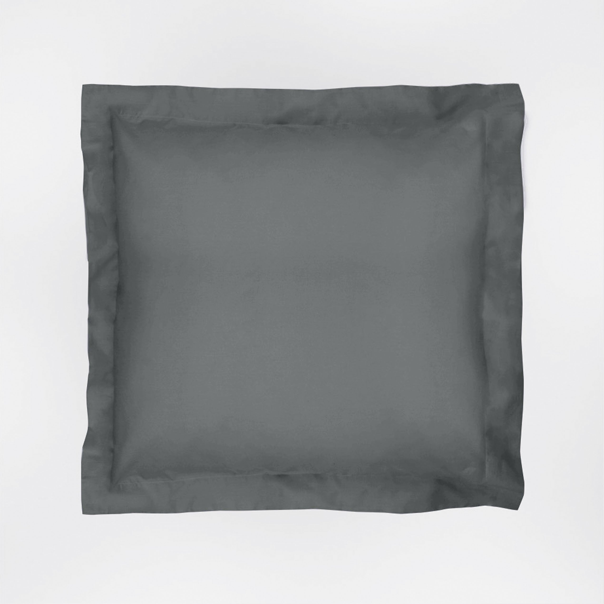 Funda de cojín 60x60 basic gris plomo 24