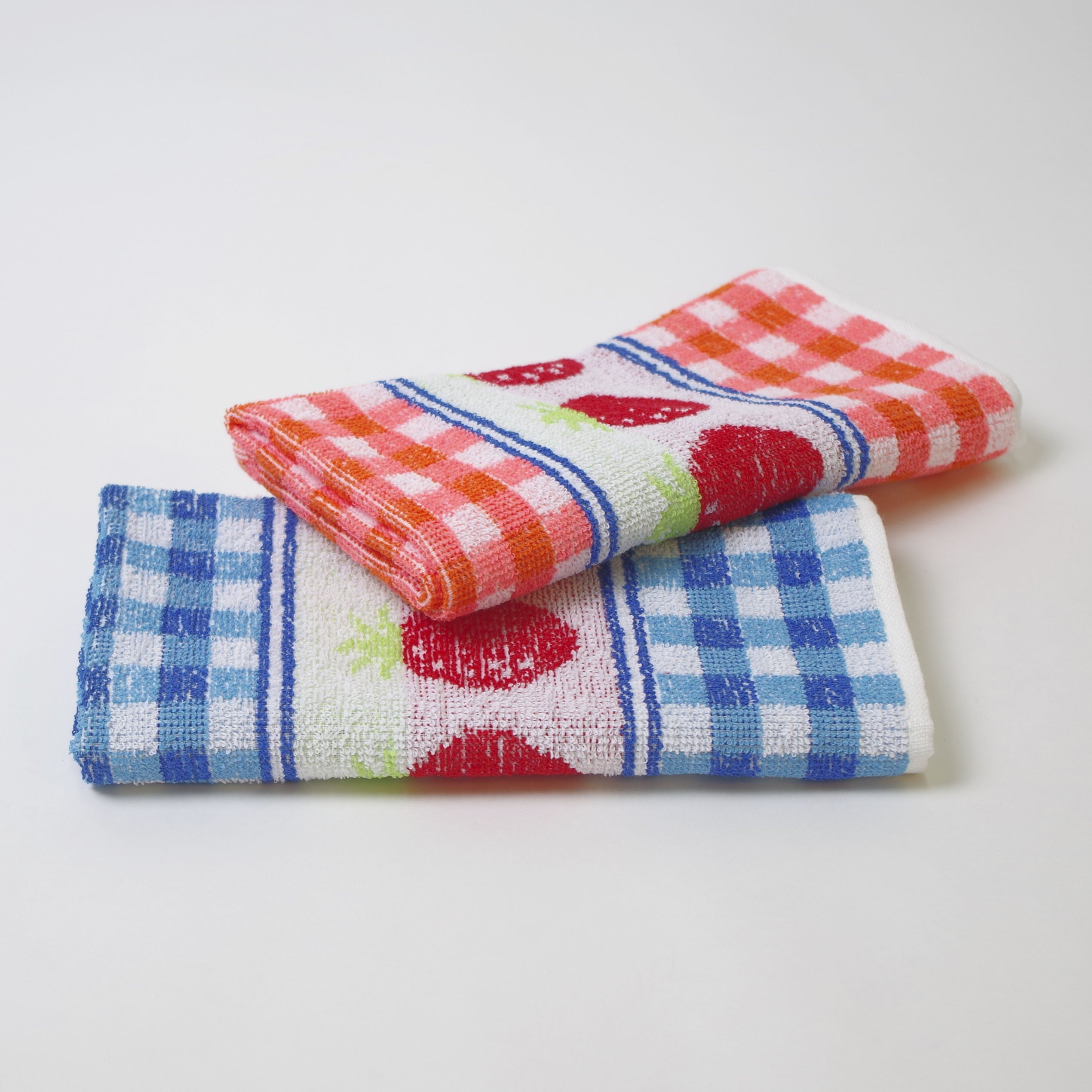 PAÑO DE COCINA IMPERIAL FRESAS AZUL