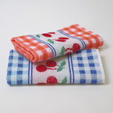 PAÑO DE COCINA IMPERIAL FRESAS AZUL