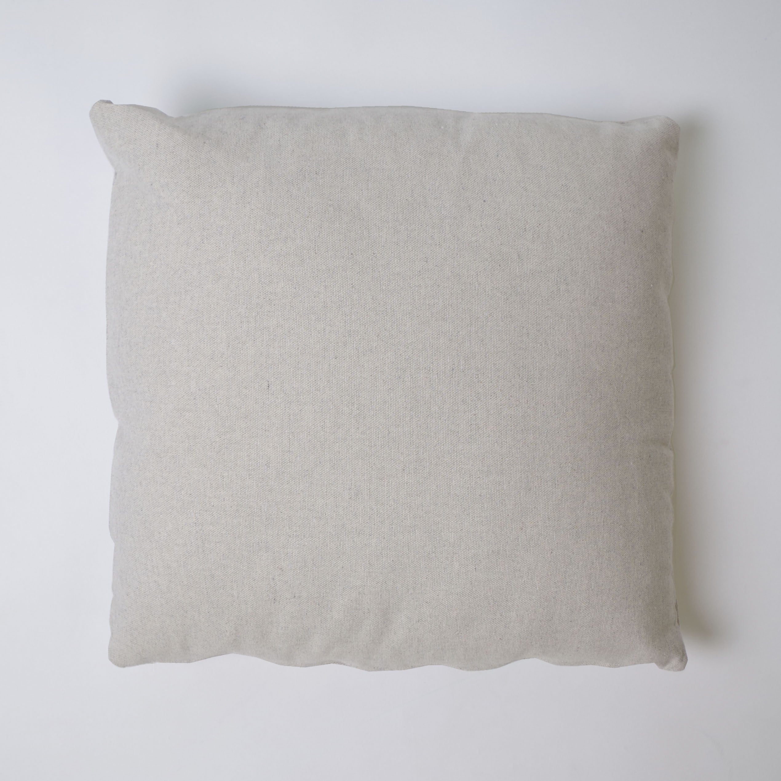Funda de cojín 43x43 loneta estampada c/lino