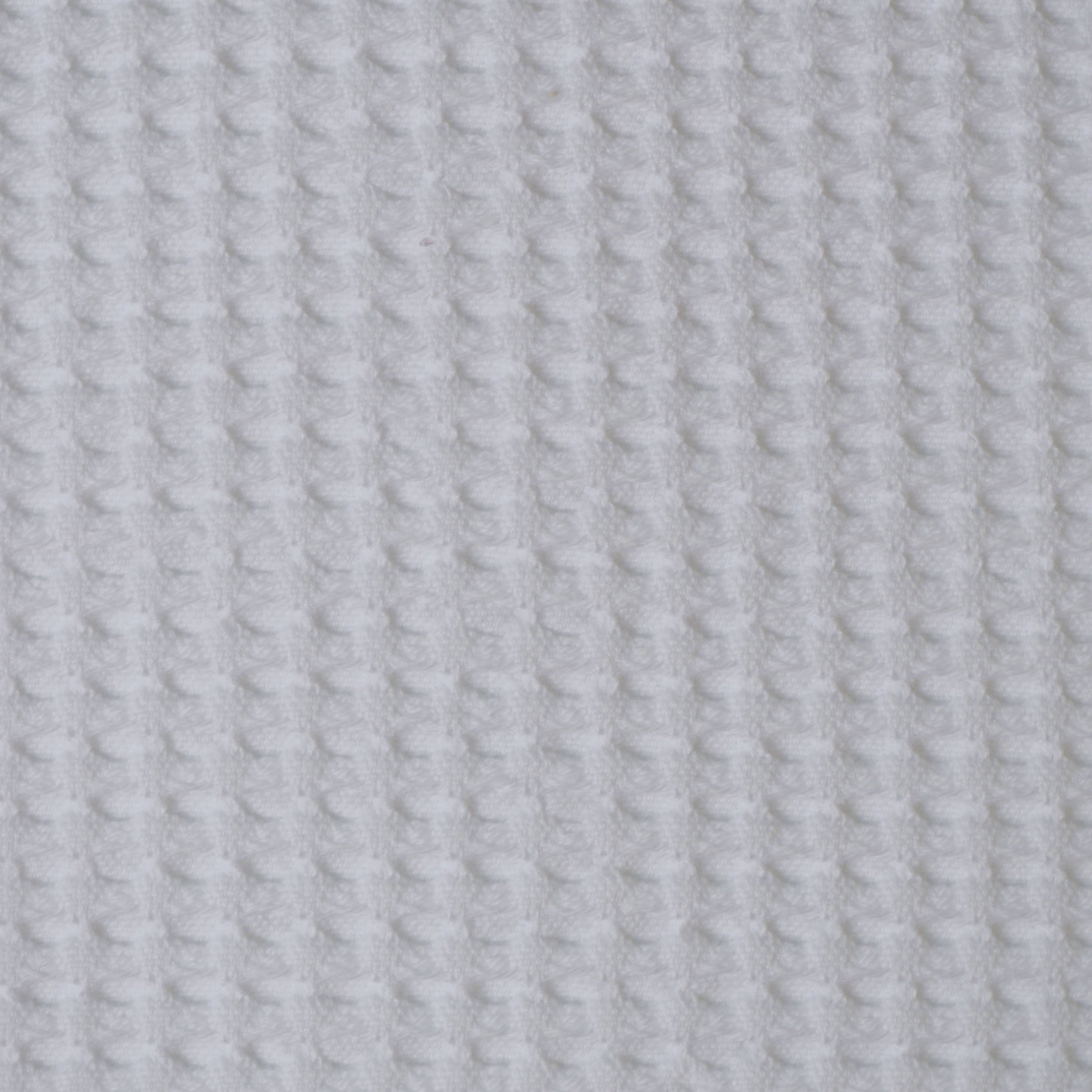 Funda de cojín nido abeja algodón blanco