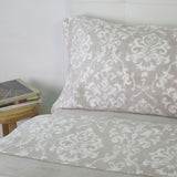 Beige Denmark coral fleece sheets