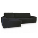 Housse de canapé méridienne b/long glamour