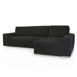 Housse de canapé méridienne b/long glamour