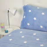 Feuilles de corail univers bleu