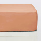 Draps-housses Basic Plus pêche