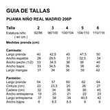 Real Madrid Champions 206 Kids Pajamas