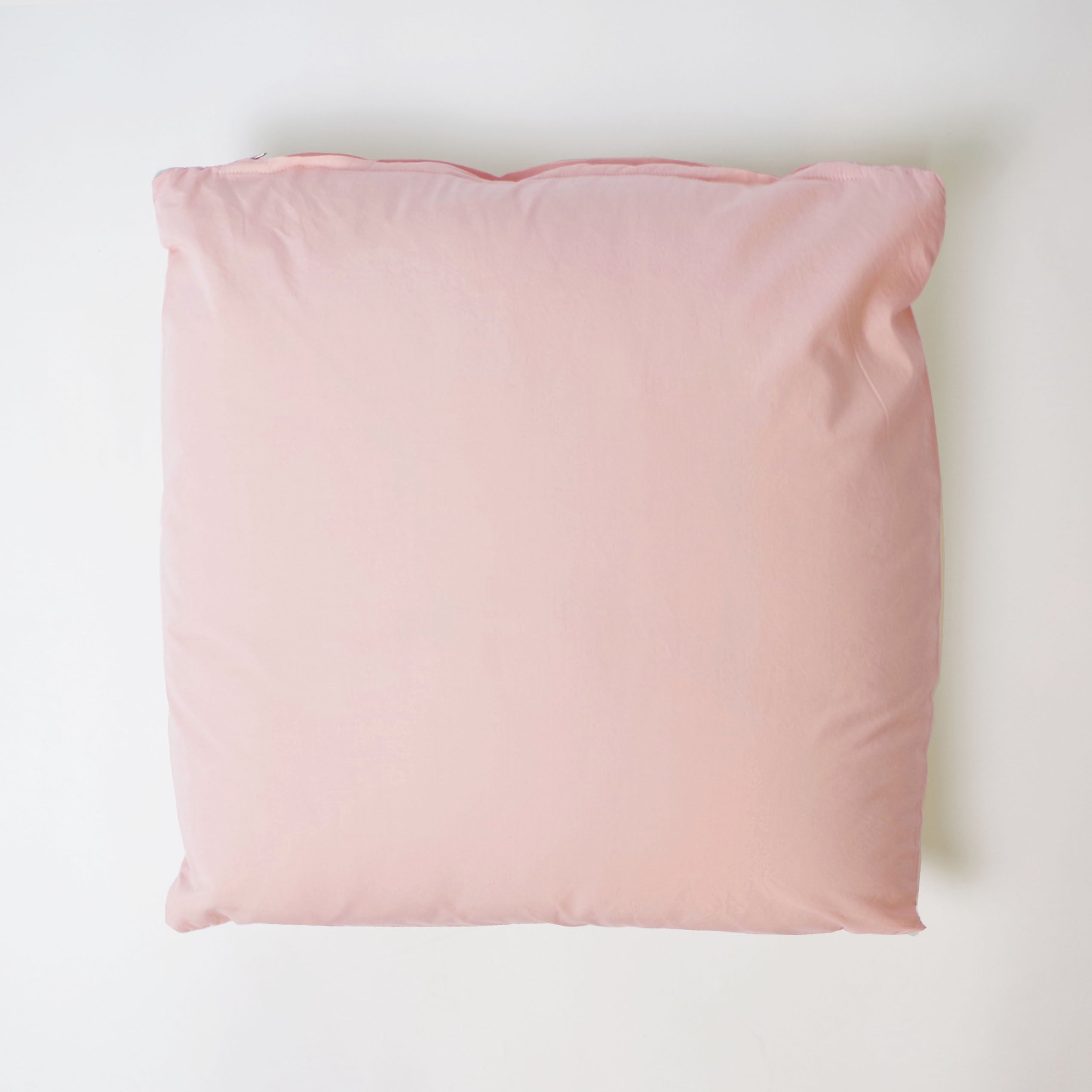 Housse de coussin popeline 45x45 coucher de soleil
