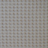 Housse de coussin nid d'abeille en coton beige 107