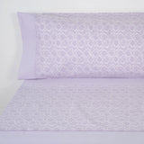 Astrid lilac sheet set