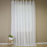 Grommet curtain in white