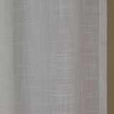Grommet curtain in white