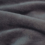 Coral fleece blanket alpes carbón