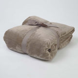 couverture corail des alpes beige