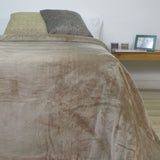 couverture corail des alpes beige