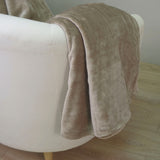couverture corail des alpes beige