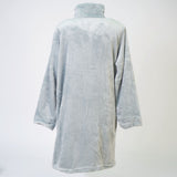 Jade coral fleece robe for women