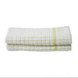 Pack 2 torchons de cuisine vert palermo
