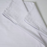 Lot de 2 taies d'oreiller croisées en coton polyester