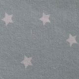 Housse de couette flanelle étoiles jade