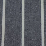 Tablier en coton rayé gris 9
