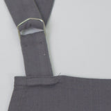 Gray cotton cooking apron 5