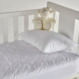 Padded crib bumper fabric