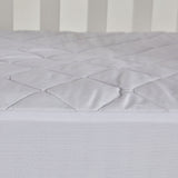 Padded crib bumper fabric