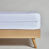Housse de matelas croisée en polyester/coton