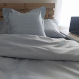 Housse de couette coton perlé 2p