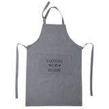 Cotton apron 2777 gray