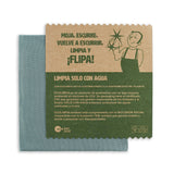 Eco-friendly cleaning cloth special for glass