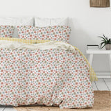 Housse de couette tricotée en coton Spring
