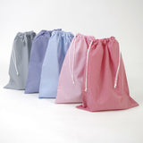 Vichy check clothing bag
