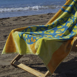 Serviette de plage en velours Ostor