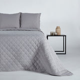Couette boutie en microfibre de luxe grise