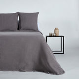 Gray honeycomb cotton quilt 214