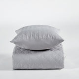 Couette boutie en microfibre de luxe grise