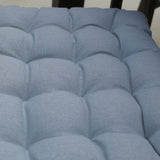Housse de chaise en coton gris