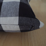 Cushion cover cotton 45x45 black 5059